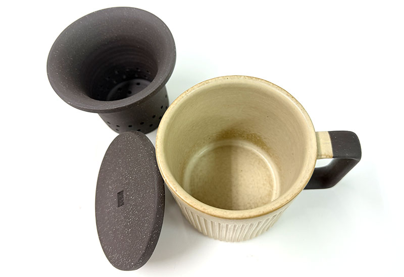 直紋泡茶杯550ml-窯變釉